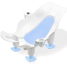 BAMBIDET 幼兒用 3合1 Signature 浴盆, 白色 + 藍色