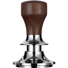 Kaldin Spring 自動推壓智能自動咖啡搗壓器 58 毫米, 胡桃木, 1個