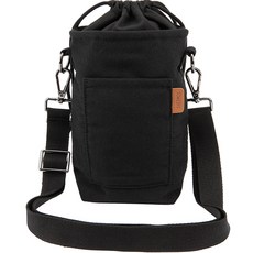 THERMOS 膳魔師 保溫瓶攜帶斜背包 TKMA-001, 黑色, 1個