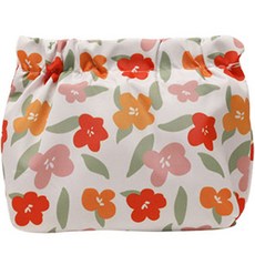 디에스 휴대용 방수 미니 파우치, 화이트, 1개