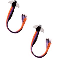 SSENUZ 萬聖節派對假髮髮夾, 2個, 2號