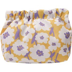 디에스 휴대용 방수 미니 파우치, 옐로우, 1개