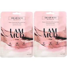 디얼스코 아이엠머드 핑크 반려견팩, 50g, 2개