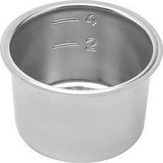 KALDIN 德龍 McNulty Planit 咖啡手柄 精密基本款 4杯份濾杯 51mm, 銀色, 1個