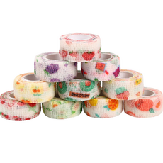 Heldon 自粘手指帶防滑運動膠帶 (2.5cm x 4.5M) 10ea, A組合, 1組