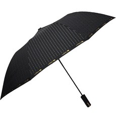 Jack Nicklaus 傑克.尼可勞斯.金熊 兩段式直線高爾夫傘, 黑色, 1個