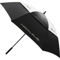 Jack Nicklaus 傑克.尼可勞斯.金熊 80自動雙層防風高爾夫大型雨傘, 黑色