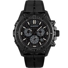 아머라이트 아이소브라이트 크로노그래프 ISO3008 다이얼 시계, 블랙, 1개