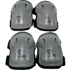 Balrota 兒童護膝 + 護肘套組, 灰色