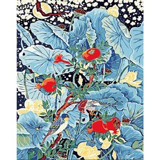 wemakepainting DIY繪製名畫 40*50cm, 在蓮花中