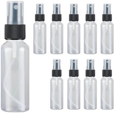 향수 미스트 스프레이 공병 용기 30ml, 검정(캡), 10개