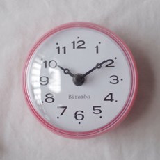 욕실 방수가능한 시계, 핑크