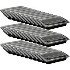 Happy lock 沙拉配菜容器 蓋子 + 黑色碗身套組 AP-203, 200套