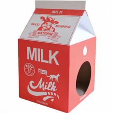 The Ddolcat貓咪抓板牛奶盒躲藏屋, 紅色的味道