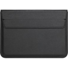 J-Road 筆記型電腦/iPad/Galaxy Tab 人造皮革收納包 15吋, 黑色, 1個