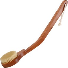 Gling 木質身體刷, 1入, 混合色, 1個