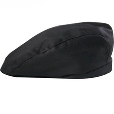 natureahn 咖啡師衛生帽 鴨舌帽, 黑色, 1個