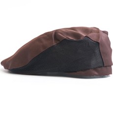 네이처안 바리스타 위생 모자 헌팅캡, 메쉬 브라운, 1개