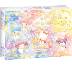 Sanrio 三麗鷗 兒童閃亮甜點時光拼圖 SAN-A10-017, 1000件, 混合色