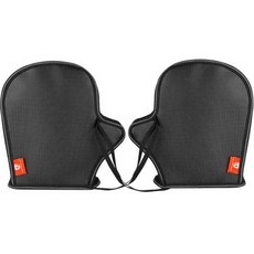 피어니스트 햇빛 보호 여름 오토바이 장갑, 블랙