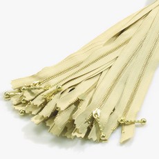 YKK 華可貴 金色拉鍊 1 30cm, 淺褐色, 25個