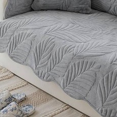 奶油風超細纖維沙發墊