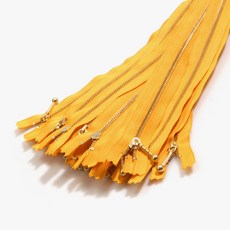 YKK 華可貴 金色拉鍊 1 25cm, 小蒼蘭色, 25個