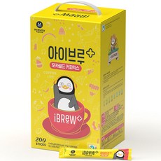 IBREW 企鵝Pengsoo黃金摩卡即溶咖啡, 200條, 1盒, 12g