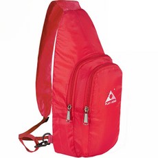 Ditree 輕量單手斜背包, 03 紅色