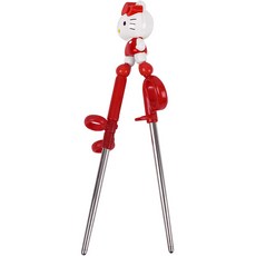 LILFANT Sanrio Hello Kitty 運動不銹鋼筷子 1st Step, 混色, 1個