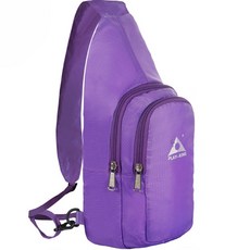 Ditree 輕量單手斜背包, 04 紫色