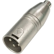 제이프로 XLR 캐논 수 RCA 암 변환 젠더 커넥터, JC04, 혼합색상