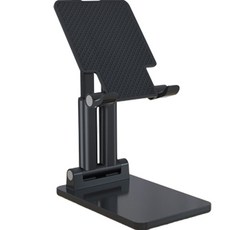 코코마트 휴대폰 태블릿 책상 사무실 거치대 T7-2, 블랙, 1개