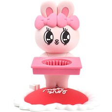 Esther Bunny智慧手錶替換公仔支架充電座, 粉紅兔子