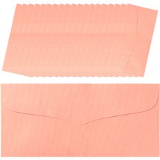 Rezac 零用錢信封 20 便士 + 圓形銀色貼紙 20 便士套裝, 粉色（信封）, 1組