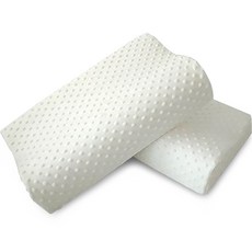 DAILYSHARE 基本款居家記憶棉枕頭, 2個, 白色