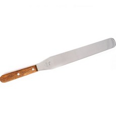 Cooking Plus Bestom 專業用刮刀 377mm, 刮刀(不鏽鋼), 手柄(玫瑰木), 單品