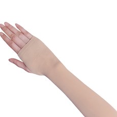 HNC 頂級抗UV防曬涼感袖套 1組, 手背覆蓋型 + 手背覆蓋型, 1個