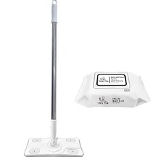 ThinkPick TOKTOK 平板拖把 + 濕拖巾 大型套組, 1套