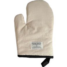 JINSIM DESIGN 基本撞色烤箱手套 右手專用, 混色, 1個