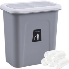 GOODIE FOODIE 廚餘桶 + 補充袋 20入組, 灰色