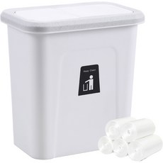 GOODIE FOODIE 廚餘桶 + 補充袋 20入組, 白色