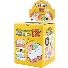 Pinkfoot 壽司造型橡皮擦 60入, 6款隨機出貨, 1盒