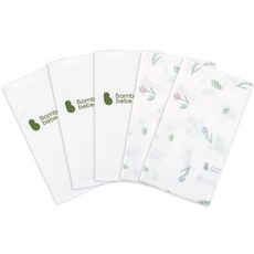 Bamboo Bebe 經典方形紙尿褲Pure 3入+Baby Buds 2入, 白色, 1組