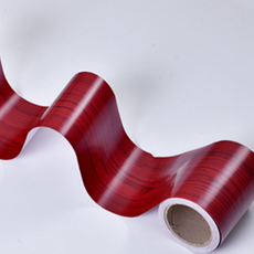 조앤몰 편리한 우드몰딩 방수 접착식 시트지, 레드브릭