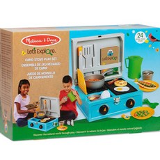 Melissa&Doug 瑪莉莎 Let's Camping 營火遊戲組 MD30804, 混合顏色, 1個