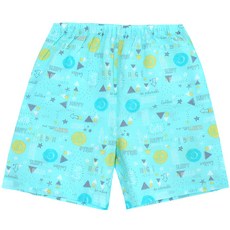 PremierFam 男童款透氣棉波紋5分家居褲 1號