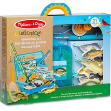 Melissa&Doug 瑪莉莎 Let's 玩樂釣魚組 MD30806, 混合色, 1個