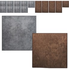 World Clean 超細纖維咖啡廳抹布 灰色 10入 + 深棕色 10入 組, 1套