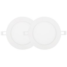데이타임 LED 초슬림 다운라이트 매입등 230mm 25W, 주광색, 2개